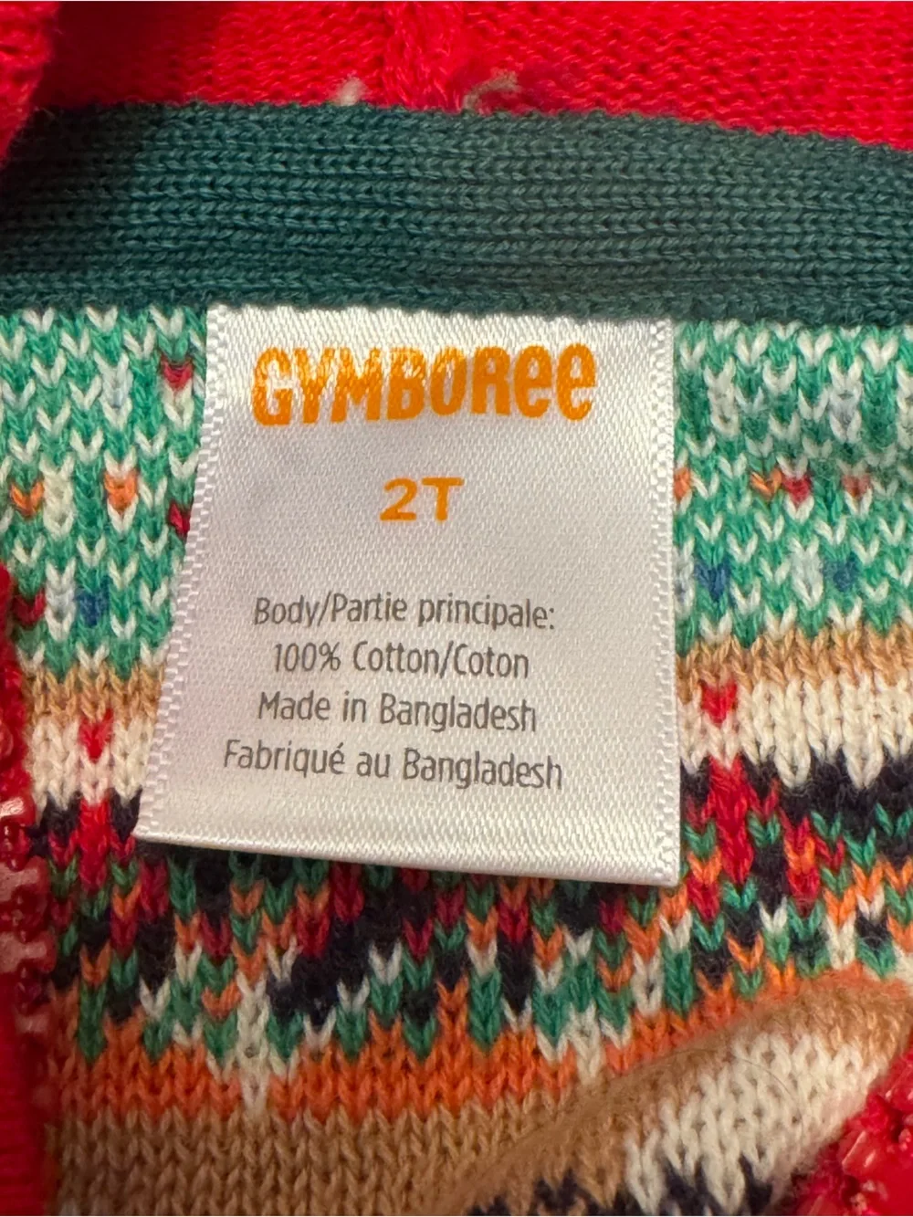 Gymboree toddler holiday